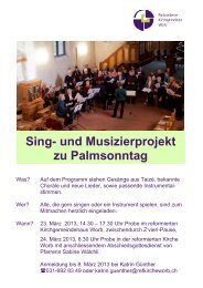 Flyer Palmsonntag