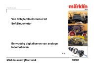 MÃ¤rklin Aandrijftechniek - Marklin