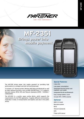 MF-2351 MF-2351 - Partner Tech