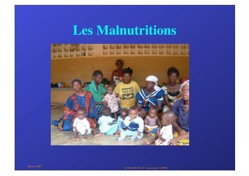 Les Malnutritions - accueil joelle nicolas randegger