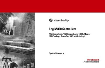 Logix5000 Controllers System Reference, 1756 ... - Cours par sigle