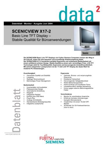 SCENICVIEW X17-2 - LevnÃ© notebooky a PC