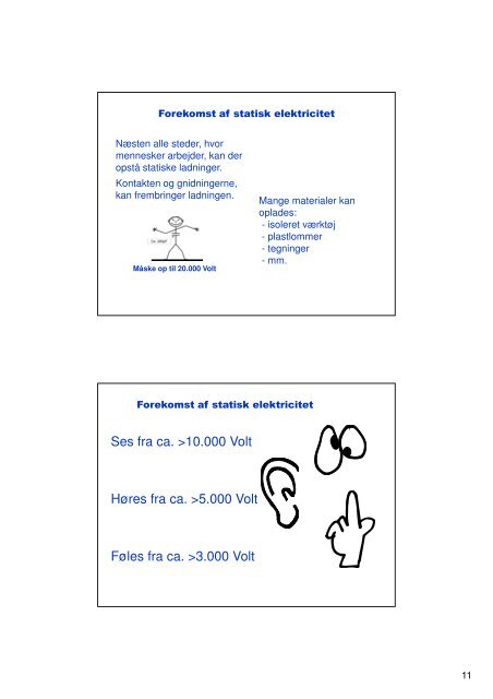 STATISK ELEKTRICITET