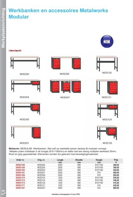 werkplaats inrichting - Matrho BV & Matrho Tools BV