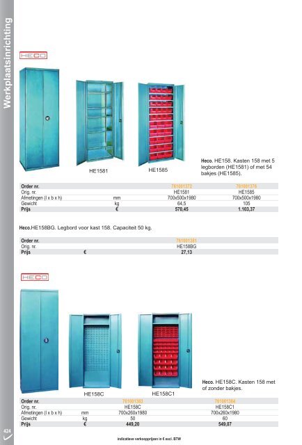 werkplaats inrichting - Matrho BV & Matrho Tools BV