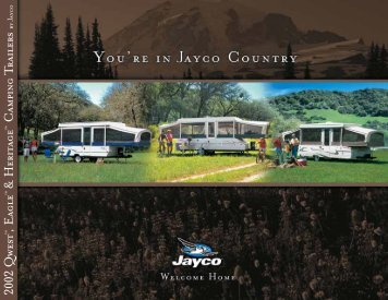 2002 Qwest ,Eagle & Heritage Camping Trailers - Jayco