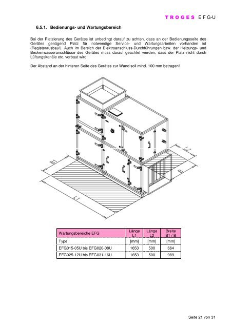 EFG-U Produktinfo - Troges