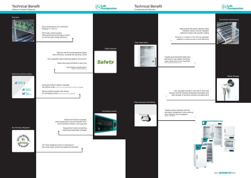 Laboratory Freezers - Saint-Tech