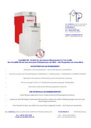 Windhager VarioWin XS - mp moderne Pellet u. Solartechnik gmbH