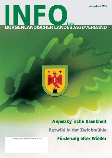 Infoblatt Download (2,5 MB) - Ausgabe 4/2013 - Burgenländischer ...