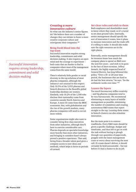 From vision to decision Pharma 2020 - pwc