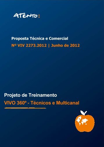 Projeto de Treinamento VIVO 360º - Técnicos e Multicanal