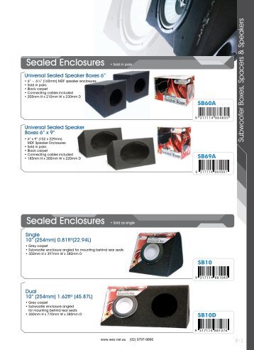 Sealed Enclosures - WES Components