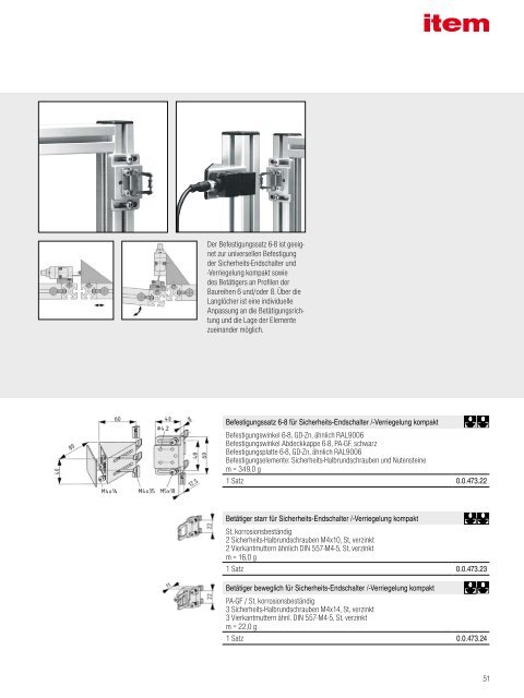 Neuheiten PDF - item Industrietechnik GmbH