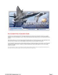 Ace Combat 6 Fires of Liberation Guide Page 1 Â© 2008 IGN ...