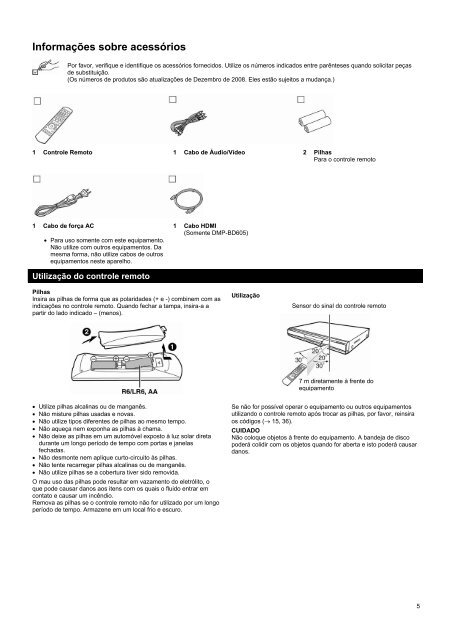 DMP-BD60PU.pdf - Panasonic