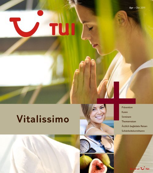 TUI - Vitalissimo - Sommer 2011 - tui.com - Onlinekatalog