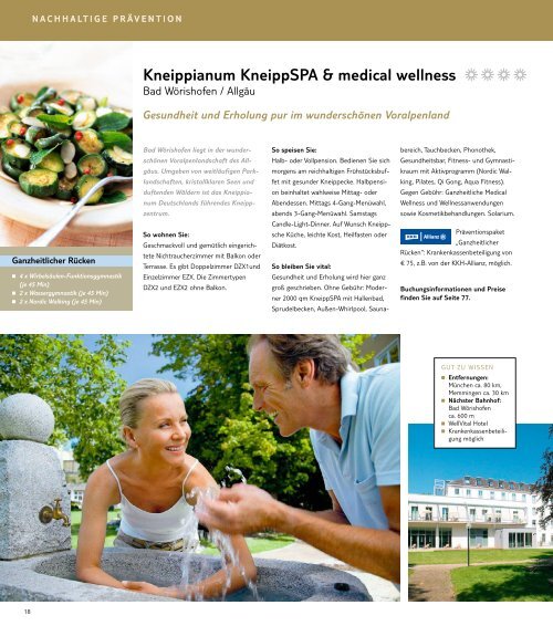 TUI - Vitalissimo - Sommer 2011 - tui.com - Onlinekatalog