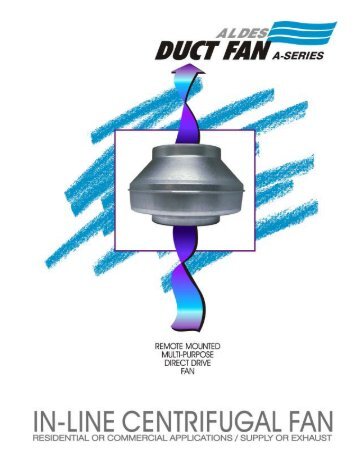 DUCT FAN ACCESSORIES from ALDES