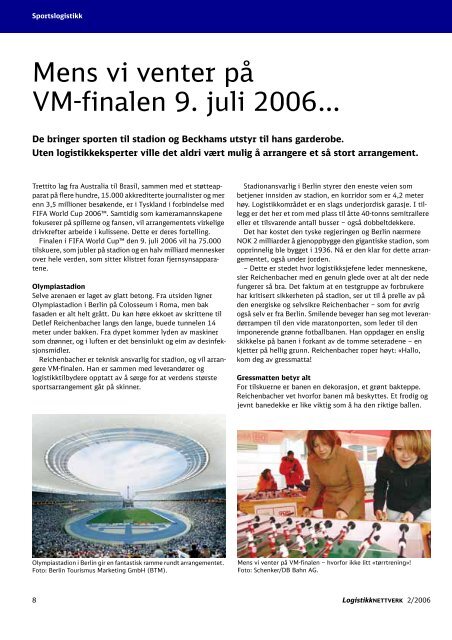 2006-2 Logistikk Nettverk - Schenker