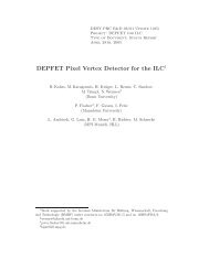 DEPFET Pixel Vertex Detector for the ILC - MPG HLL