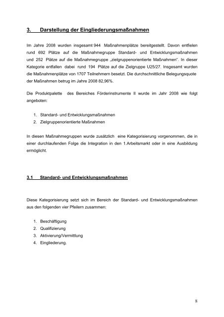 Eingliederungsbericht Landkreis Bergstraße - jobcenter | SGB II ...