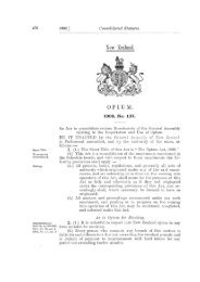 New Zealand. OPIUM. - Early New Zealand Statutes