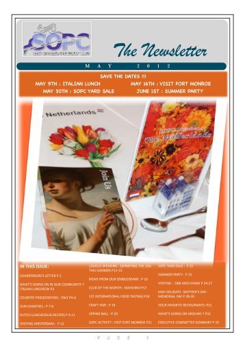 newsletter may 2012 - Sopc.us
