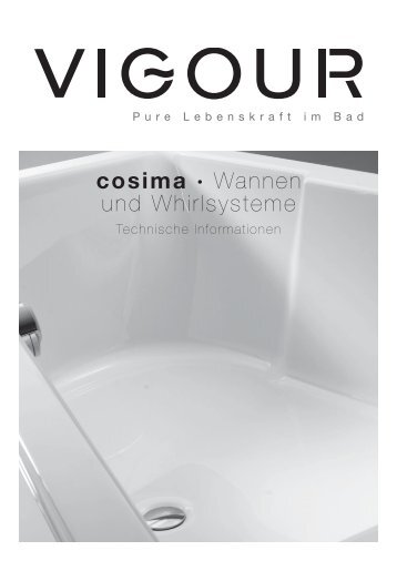 cosima Â· Wannen und Whirlsysteme - Eisenvater