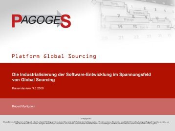 Platform Global Sourcing - Software Engineering Konferenzen