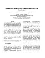 An Evaluation of Similarity Coefficients for Software Fault Localization