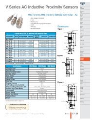 V Series AC Inductive Proximity Sensors