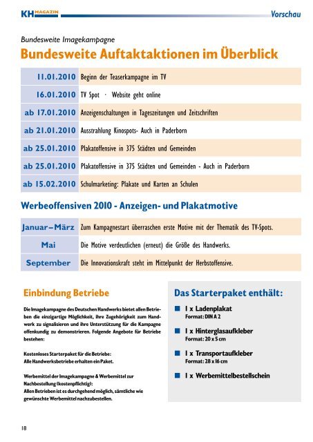 KHMAGAZIN - Kreishandwerkerschaft Paderborn