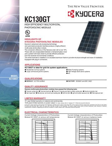 KC130GT - Energy Matters