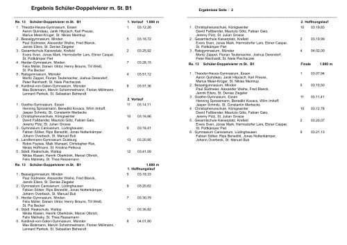 Ergebnis JTFO NRW 2013 - Rudern.de