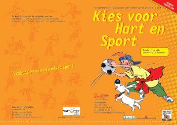 Probeer eens een andere sport - kies je sport