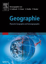 Physische Geographie und Humangeographie - Spektrum der ...