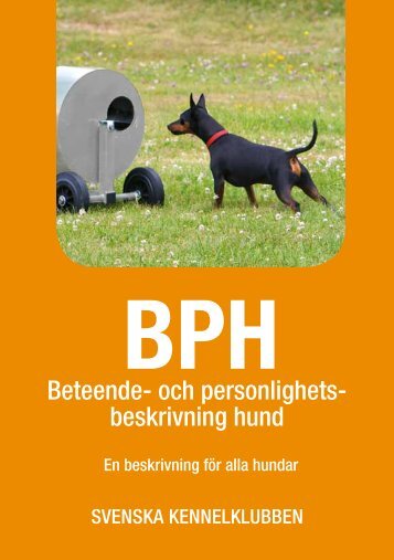BPH Informationsbroschyr - Svenska Kennelklubben