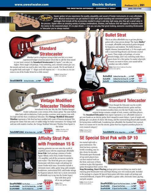 The VG Strat - medialink - Sweetwater.com