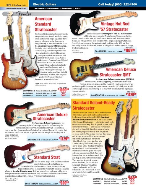 The VG Strat - medialink - Sweetwater.com