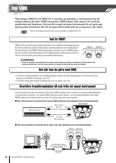 3 Tryck på knappen [FUNCTION] för att lämna - Yamaha Downloads