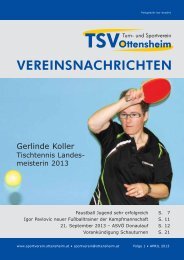 April 2013 - und Sportverein Ottensheim