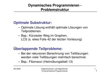 Dynamisches Programmieren Ã¢Â€Â“ Subset Sum