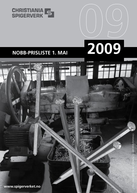 NOBB-prisliste 1. MAi - Sem Bruk AS