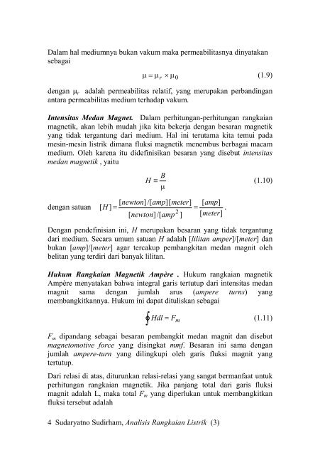 Analisis Rangkaian Elektrik