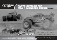 PARTS CATALOG FOR MTA-4 MONSTER TRUCK ... - Yann Cosson