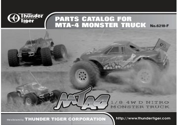 PARTS CATALOG FOR MTA-4 MONSTER TRUCK ... - Yann Cosson