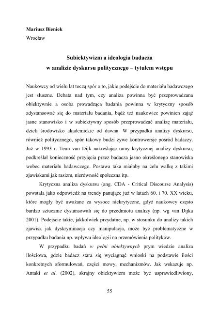 Prace komisji nauk.pdf - Instytut Filologii Angielskiej Uniwersytetu ...