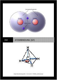 ATOMBINDUNG (GF) - Chemistry @ KSO