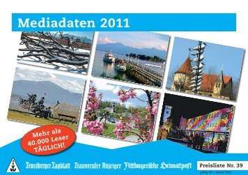 Mediadaten 2011 - Chiemgau Online